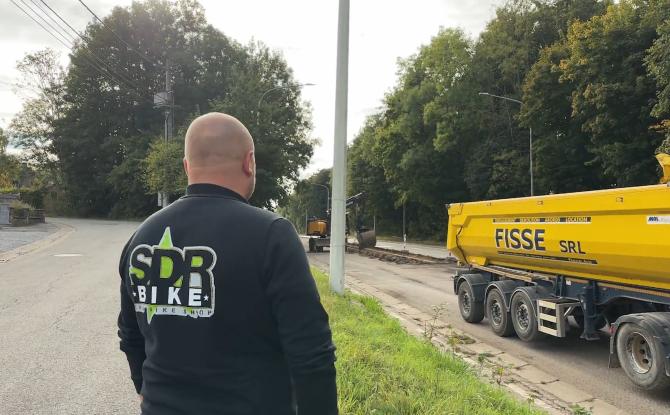 Travaux sur la N4 à Gembloux : les commerces restent ouverts!