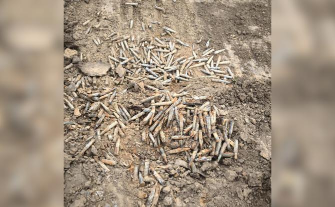 Des munitions découvertes à l'école de Malèves