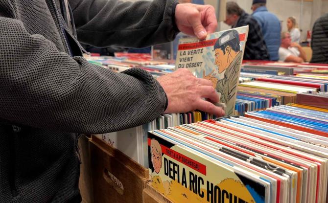 Gembloux : Une bourse aux BD digne d'une caverne d'Alibaba