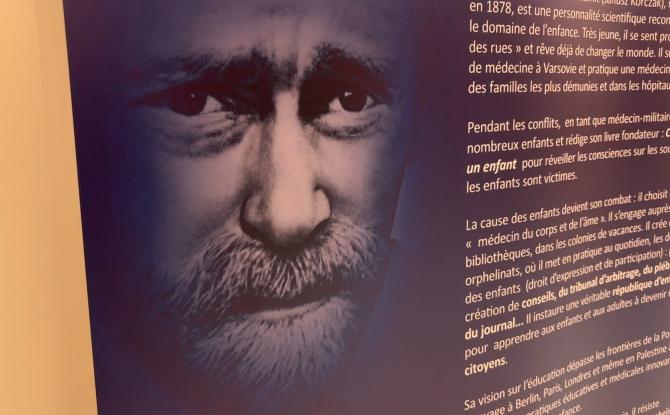 Gembloux : une exposition en mémoire de Janusz Korczak, le père spirituel des Droits de l'Enfant