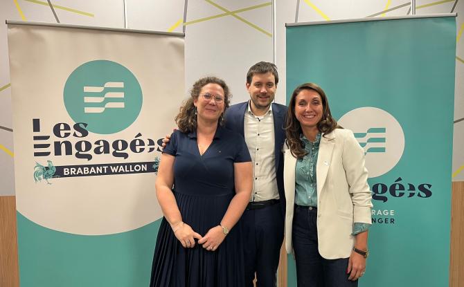 Le Perwézien Baptiste Antoine élu président des Engagés Brabant wallon