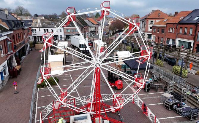 Une grande roue et des influenceurs ce week-end à Perwez