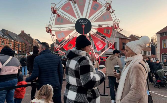 Marché de Noël sponsorisé par une marque à Perwez : quelles retombées pour le commerce local?
