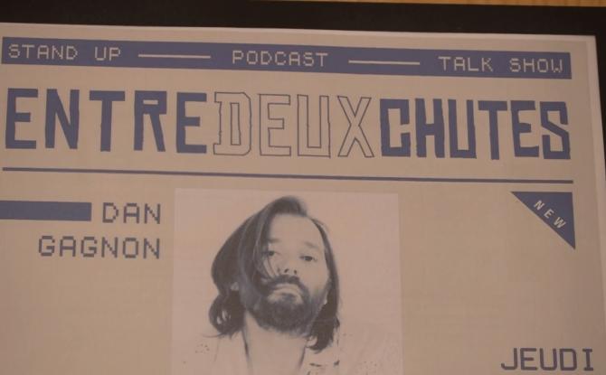 « Entre Deux Chutes », un projet hybride mêlant podcast, talk-show et stand-up