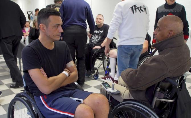 Nick et ses bikers ont rendu visite aux accidentés de la route
