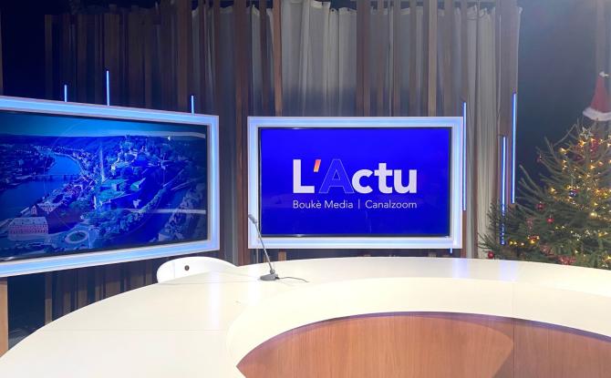 Durant les fêtes, Canal Zoom et Boukè vous présentent "L'Actu"