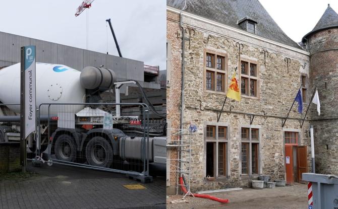 Gembloux : le nouveau Foyer communal et le Château du Bailli se transforment