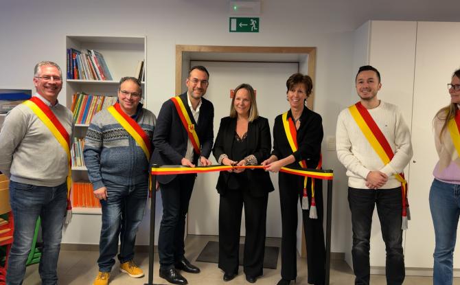 Deux nouvelles classes et des bureaux à l'école Andrée Geulen de Walhain