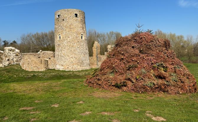Walhain : le grand feu est prêt à s'embraser
