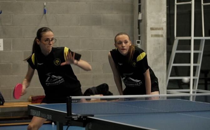 Le titre pour les dames du CTT Tourinnes en P2B Bruxelles-Brabant wallon