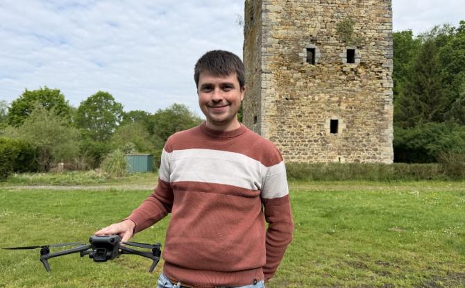 Nil : le donjon d'Alvaux se visite en 3D