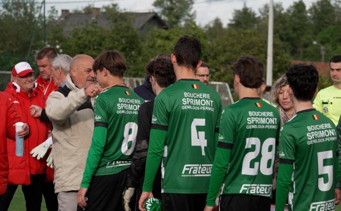 Les U16 de Bossière-Gembloux sèchement battus en finale de la Coupe de Namur