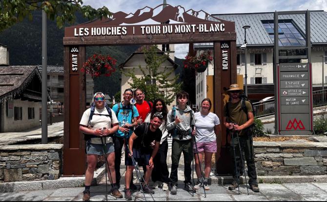 Des jeunes de 16 à 20 ans font le tour du Mont Blanc avec Solidarcité Gembloux